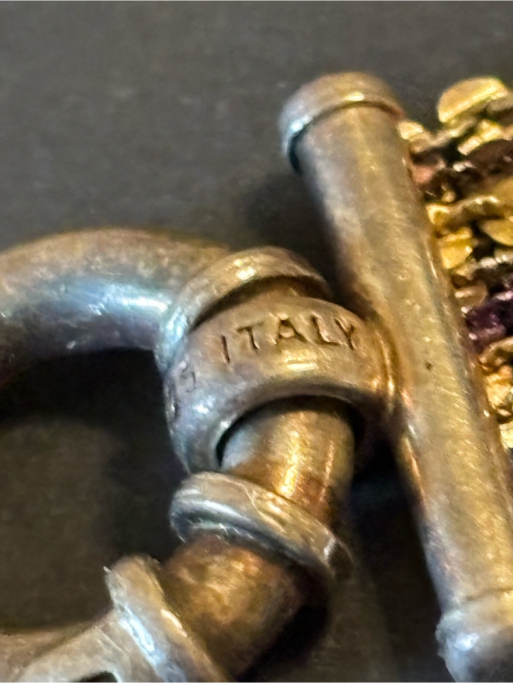 Vintage Milor Italy 925 Sterling Silver Multi-Strand Bracelet – Toggle Clasp - Picture 4 of 6